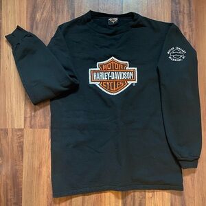 VINTAGE Harley-Davidson Motor Company Embroidered Milwaukee, WI men’s crewneck